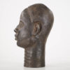 Lifelike Yoruba Bronze Ife Head