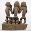 Baule 3 Wise Monkey Statue - Ivory Coast