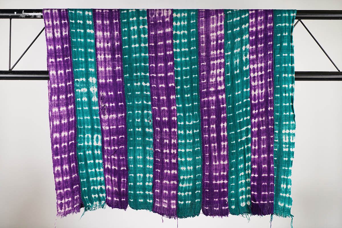 Multi-Colored Mossi Tie-Dye Textile 64