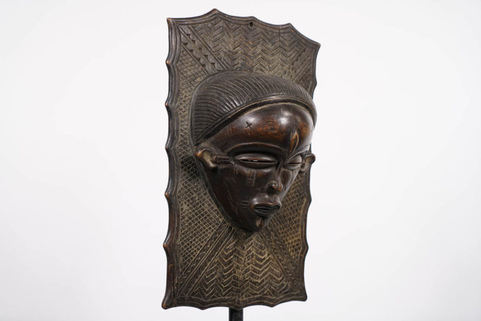 Relief-Carved Chokwe Plaque Mask - DRC | Discover African Art ...