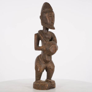 Dogon Drummer Statue 17" - Mali