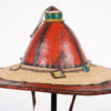 olorful Wodaabe Leather Hat - Nigeria