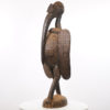 Metal Plated Senufo Bird Statue