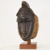 Baule Ndoma Mask 20" w/Stand - Ivory Coast | Discover African Art
