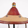 Colorful Wodaabe Leather Hat - Nigeria