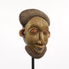 Metal Covered Bamun Mask - Cameroon