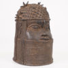 Benin Bronze Oba Head - Nigeria