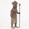 Benin Bronze Warrior Statue - Nigeria