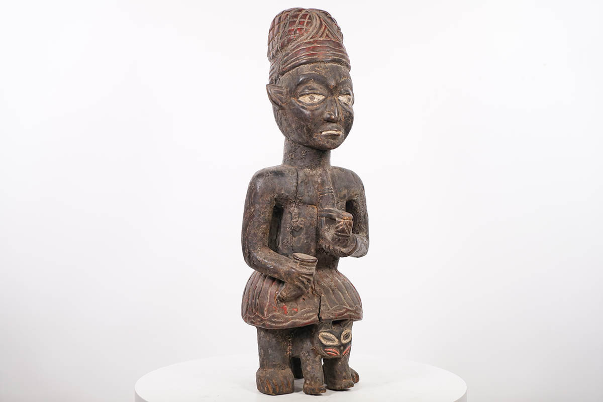 Great Bakongo Style Statue - DR Congo
