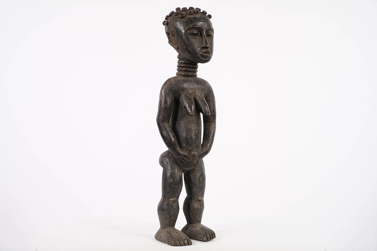 Female Asante Style Statue - Ghana