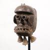 Dan Kran Style African Mask w/ Bells 12.5" - Ivory Coast | Art