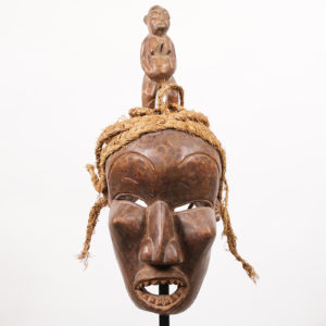 Unknown African Mask with Superstructure