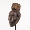 Gorgeous Punu African Mask with Hair 14" - Gabon | Art