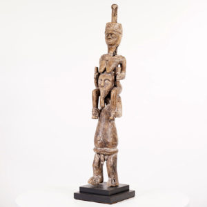Oron Statue of Male and Female - Nigeria