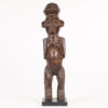 African Yaka Statue with Gorgeous Patina 21" on Base - DRC