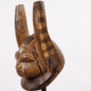 Intriguing Yoruba Egungun Mask 11" - Nigeria