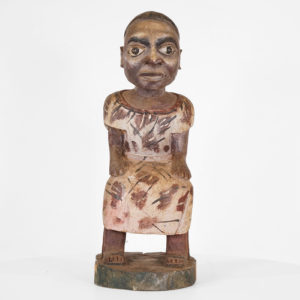 Seated Female Yoruba African Figure 15.25