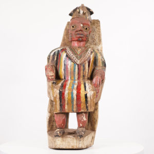 Colorful Yoruba Royal Figure