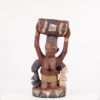 Colorful Yoruba Figural Container -Nigeria