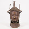 Unique Benin Bronze Head - Nigeria