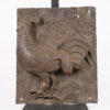 Benin Bronze Cockerel Plaque - Nigeria