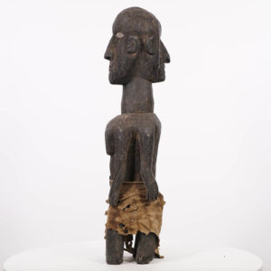 Unusual Unknown African Janus Statue 23.5" | Art