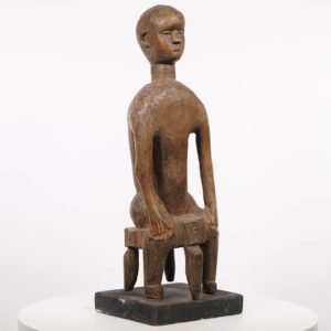Hand-Carved Ewe Statue - Ghana