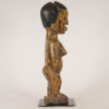 Spotted Female Yoruba Figure 17.25" w/ Stand - Nigeria - African Art