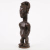 Luba African Statue w/ Solemn Expression 17.5" - DR Congo