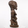 Kneeling Luba Female African Figure 29" - DR Congo