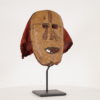 Animated Ituri Forest Mask 16" On Stand - DRC - African Art