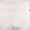 African Bamana White Mud Cloth 61" x 41" - Mali | Textile