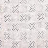 African Bamana White Mud Cloth 61" x 41" - Mali | Textile