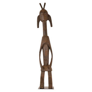 Mumuye Statue 45.25" on Metal Base - Nigeria - African Art
