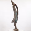 Senufo Metal Plated Hornbill Statue