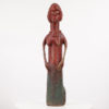 African Statue with Cowrie Shell Eyes