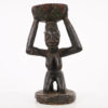 Yoruba African Female Figural Container 17" - Nigeria
