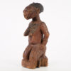 Yoruba African Kneeling Female Figure 17.5" - Nigeria