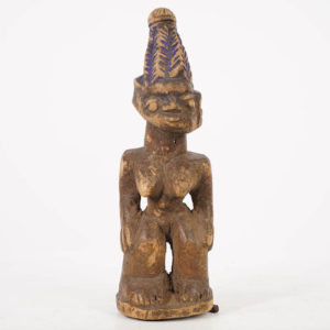 Small Weathered Yoruba Statue 11" - Nigeria - African Art