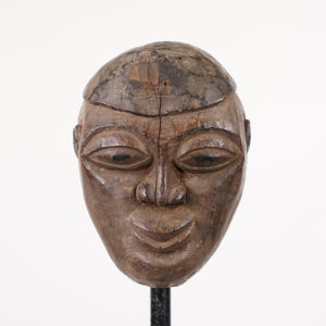 Charming Yoruba African Mask 9.75" - Nigeria | Art
