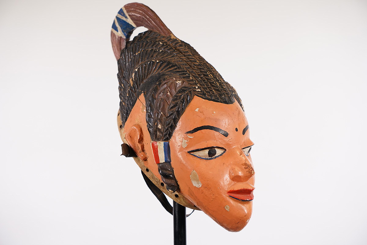 Contemporary Yoruba Gelede Mask - Nigeria
