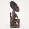 Yoruba African Offering Bowl with Infant 19" - Nigeria