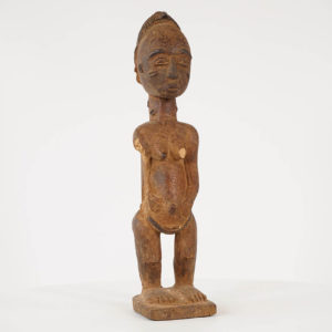 Weathered Baule Statue - Ivory Coast
