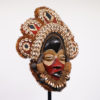Beautiful Dan Guere African Mask 19.75" - Ivory Coast