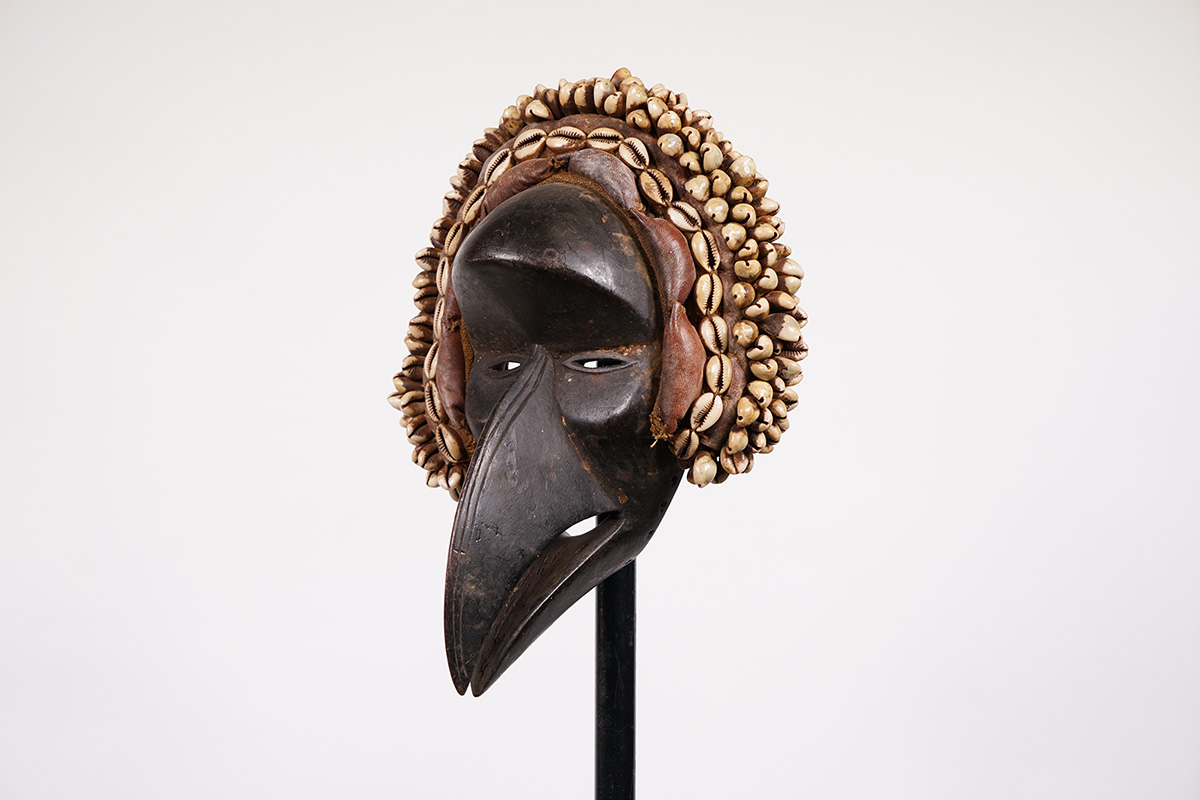 Dan Kran African Bird Mask 12" - Ivory Coast | Art