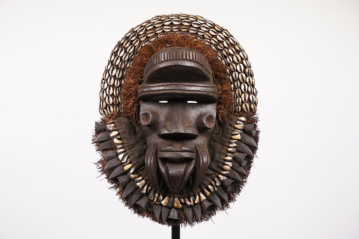 Zoomorphic Dan Guere African Mask 19.5" - Ivory Coast
