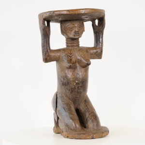 Songye Female Figural Stool - DR Congo