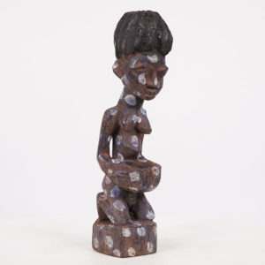 Spotted Yoruba Female Figure - Nigeria