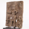 Weathered Benin Bronze Plaque - Nigeria