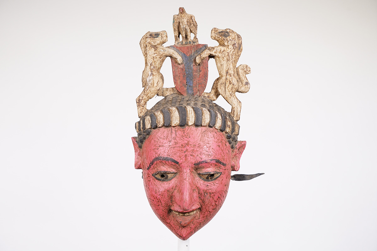Tiv Festival Mask with Crest - Nigeria